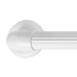 Barra Apoio Banheiro Acessibilidade 40cm PVC Branco Astra 