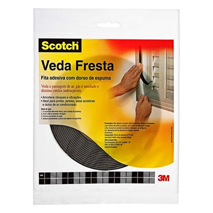 Fita Veda Fresta 3M Scotch - 19 mm X 5 m